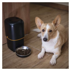 GoSmart dávkovač krmiva, 4 l, černý, Wi-Fi