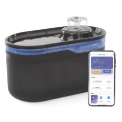 GoSmart vodní fontána, 2,6 l, šedá, Wi-Fi