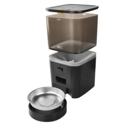 GoSmart dávkovač krmiva s kamerou, 6 l, černý, Wi-Fi