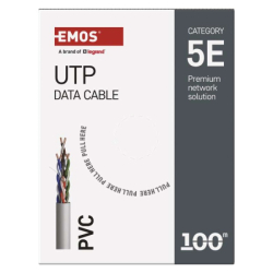 Datový kabel UTP 5E, 100m, 100 m