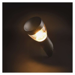 LED zahradní nástěnné svítidlo, 12 x 12 x 33 cm, 1 x E27, 15 W