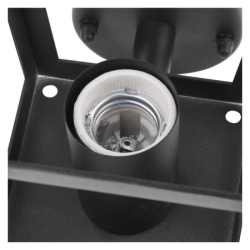 LED zahradní nástěnné svítidlo, 19,8 x 15 x 27,8 cm, 1 x E27, 15 W