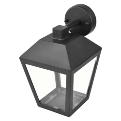 LED zahradní nástěnné svítidlo, 18 x 15 x 24,5 cm, 1 x E27, 15 W