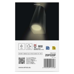LED zahradní nástěnné svítidlo, 8,8 x 6,7 x 15,3 cm, 2 x GU10, 35 W
