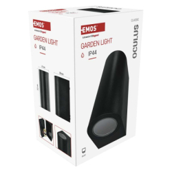 LED zahradní nástěnné svítidlo, 8,8 x 6,7 x 15,3 cm, 2 x GU10, 35 W