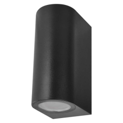 LED zahradní nástěnné svítidlo, 8,8 x 6,7 x 15,3 cm, 2 x GU10, 35 W
