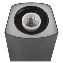 LED zahradní sloupkové svítidlo, 15,3 x 13,3 x 45 cm, 1 x E27, 25 W