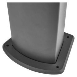 LED zahradní sloupkové svítidlo, 15,3 x 13,3 x 45 cm, 1 x E27, 25 W