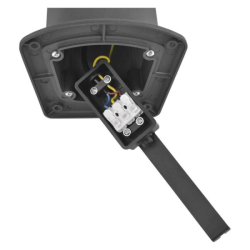LED zahradní sloupkové svítidlo, 15,3 x 13,3 x 45 cm, 1 x E27, 25 W