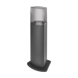 LED zahradní sloupkové svítidlo, 15,3 x 13,3 x 45 cm, 1 x E27, 25 W