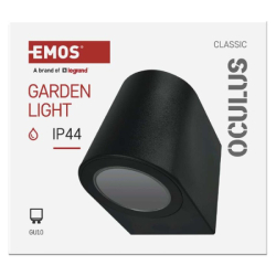 LED zahradní nástěnné svítidlo, 8,8 x 6,7 x 8 cm, 1 x GU10, 35 W