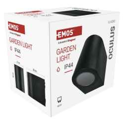 LED zahradní nástěnné svítidlo, 8,8 x 6,7 x 8 cm, 1 x GU10, 35 W