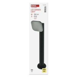 LED zahradní sloupkové svítidlo, 12 x 12 x 50 cm, 12,5 W, teplá bílá