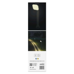 LED zahradní sloupkové svítidlo, 12 x 12 x 50 cm, 12,5 W, teplá bílá