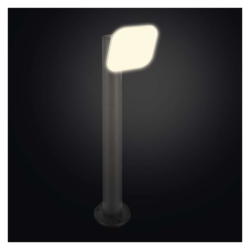 LED zahradní sloupkové svítidlo, 12 x 12 x 50 cm, 12,5 W, teplá bílá