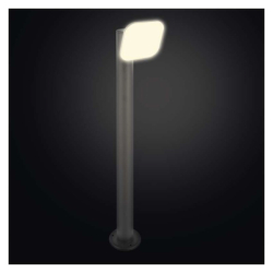 LED zahradní sloupkové svítidlo, 12 x 12 x 80 cm, 12,5 W, teplá bílá