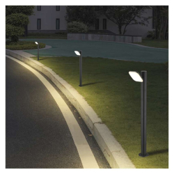 LED zahradní sloupkové svítidlo, 12 x 12 x 80 cm, 12,5 W, teplá bílá