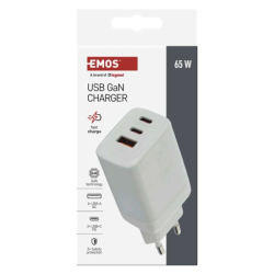 Univerzální USB adaptér GaN do sítě PD 65 W max.