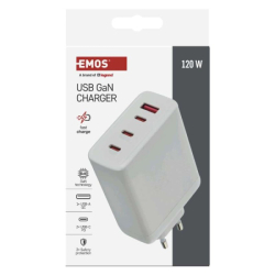 Univerzální USB adaptér GaN do sítě PD 120 W max.