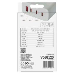 Univerzální USB adaptér GaN do sítě PD 120 W max.