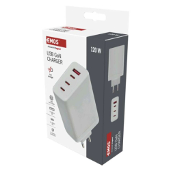 Univerzální USB adaptér GaN do sítě PD 120 W max.