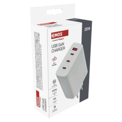 Univerzální USB adaptér GaN do sítě PD 120 W max.