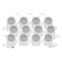 GoSmart LED bodové svítidlo – řetěz 255 cm, 12 dílů, 7 W, RGBIC+CCT, stmívatelné, WiFi