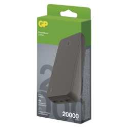 Powerbanka GP B+ Series, 20 000 mAh, 15 W, černá