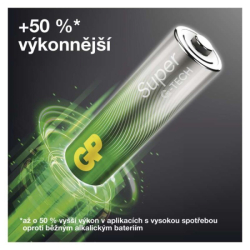 GP alkalická baterie SUPER AA 12 + AAA 12 + Fan BL