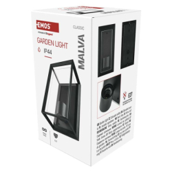 LED zahradní nástěnné svítidlo MALVA, 13 × 12 × 25 cm, 1 × E27, 15 W