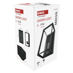 LED zahradní nástěnné svítidlo MALVA, 13 × 12 × 25 cm, 1 × E27, 15 W