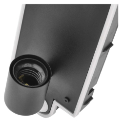 LED zahradní nástěnné svítidlo s čidlem soumraku MALVA, 13 × 12 × 28 cm, 1 × E27, 15 W