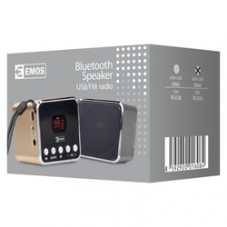 Soundbox EMOS TR533G, zlatá