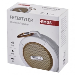 Bluetooth reproduktor EMOS FREESTYLER, zlatá