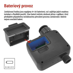 GoSmart zavlažovací hodiny, Bluetooth 5.0, 1 výstup