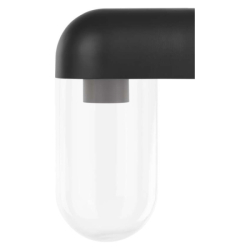 LED zahradní nástěnné svítidlo CASSIA, 12,6 × 9,5 × 22,2 cm, 1 × E27, 15 W