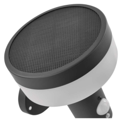 LED zahradní solární nástěnné svítidlo s čidlem soumraku, TERION, 12,5 × 14,7 × 14,2 cm