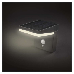 LED zahradní solární nástěnné svítidlo s čidlem soumraku, VEREA, 10,7 × 15,4 × 13 cm