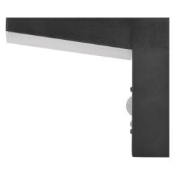 LED zahradní solární nástěnné svítidlo s čidlem soumraku, VEREA, 10,7 × 15,4 × 13 cm