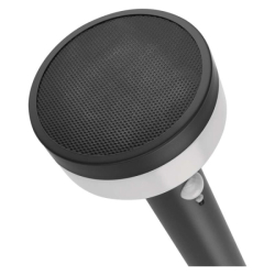 LED zahradní solární sloupkové svítidlo s čidlem soumraku, TERION, 12,5 × 12,5 × 50 cm