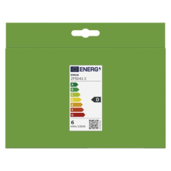 LED žárovka Filament A60 / E27 / 5,9 W (60 W) / 806 lm / Neutrální bílá, 3 ks