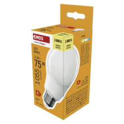 LED žárovka Basic A60 / E27 / 11W (75 W) / 1055 lm / teplá bílá