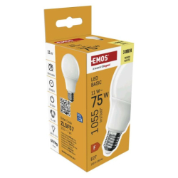 LED žárovka Basic A60 / E27 / 11W (75 W) / 1055 lm / teplá bílá