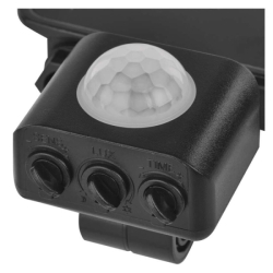 LED reflektor VISIO s pohybovým čidlem, 20 W, černý, neutrální bílá