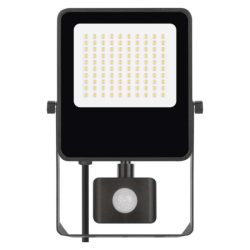 LED reflektor VISIO s pohybovým čidlem, 50 W, černý, neutrální bílá