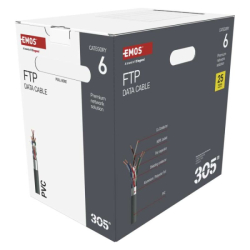 Datový kabel FTP CAT 6, 305m, 305 m