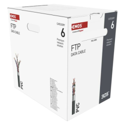 Datový kabel FTP CAT 6, 305m, 305 m