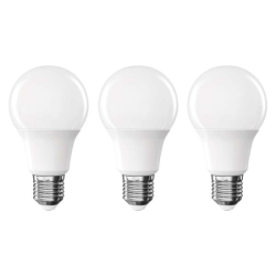 LED žárovka Basic A60 / E27 / 8,8 W (60 W) / 806 lm / teplá bílá, 3 ks
