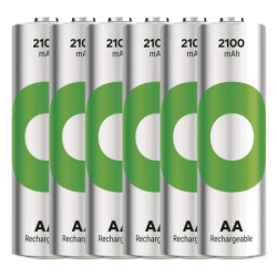 Nabíjecí baterie GP ReCyko 2100 AA (HR6), 6 ks, 6 ks
