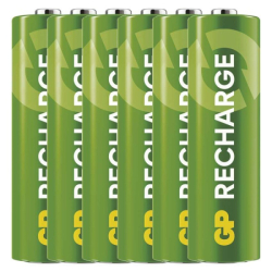 Nabíjecí baterie GP Recharge 2100 AA (HR6) 6ks, 6 ks
